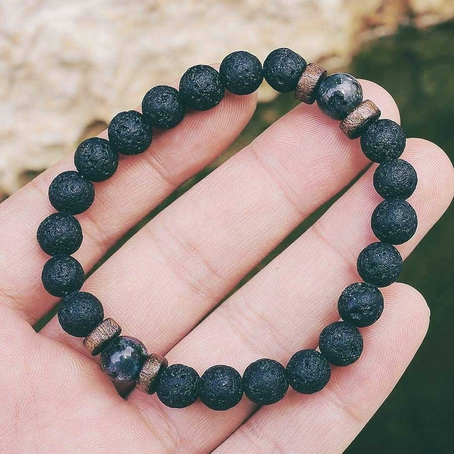 Natural Moonstone Bead Bracelets